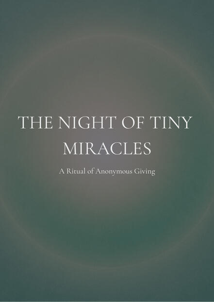 The Night of Tiny Miracles The Night of Tiny Miracles
